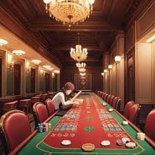 Responsible gaming guidance panel for new adult members